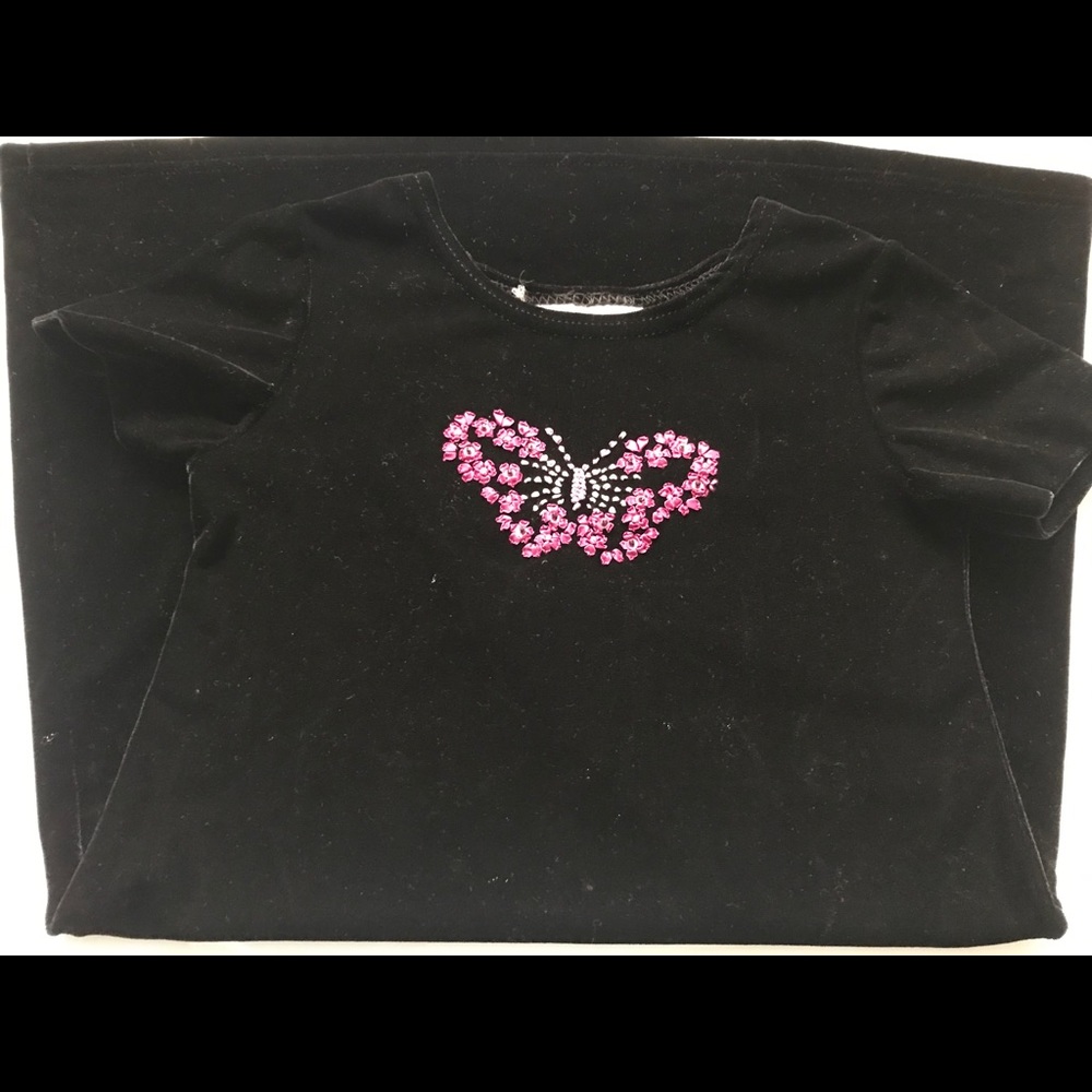 Velvet girls dress